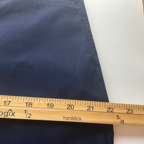 Eddie Bauer Mens 36 Winter Tech Pants Navy Blue Fleece-Lined Nylon Stretch - Picture 7 of 16